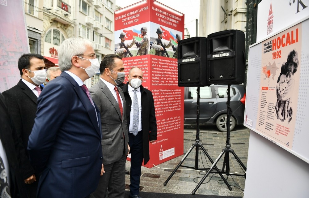 İstanbulda “Qarabağ Azərbaycandır” mövzusunda zəfər sərgisi açılıb